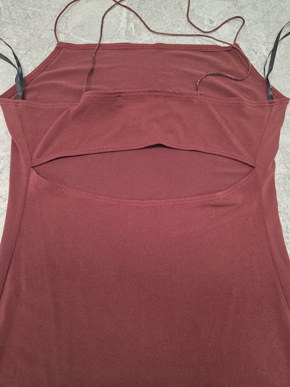 Forever 21 Burgundy Double-Strap Midi Slip Dress - Picture 5 of 6